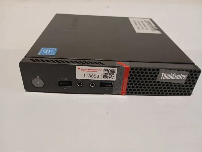 Неттоп Lenovo ThinkCentre M600 USFF / Intel Celeron N3010 (2 ядра по 1.04 - 2.24 GHz) / 8 GB DDR3 / 32 GB SSD M.2 / Intel HD Graphics / Win 10 б/в - зображення 2