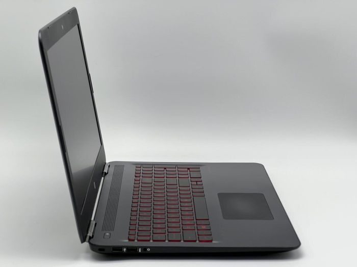 Ігровий ноутбук Б-клас HP Omen 15-ax257nr / 15.6" (1920x1080) IPS / Intel Core i7-7700HQ (4 (8) ядра по 2.8 - 3.8 GHz) / 16 GB DDR4 / 240 GB SSD / nVidia GeForce GTX 1050 Ti, 4 GB GDDR5, 128-bit / WebCam б/в - зображення 5