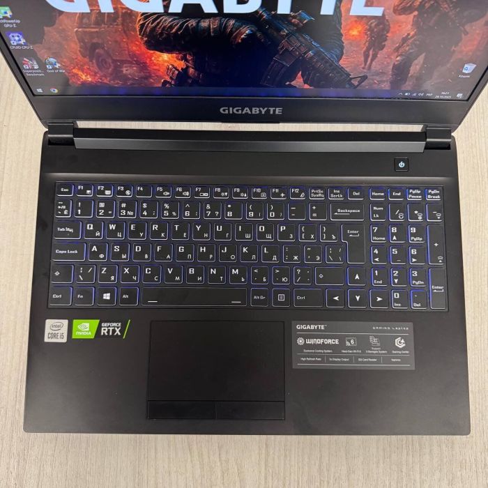 Ігровий ноутбук Б-класу Gigabyte G5 KC / 15,6" (1920x1080) IPS / Intel Core i5-10500H (6 (12) ядер по 2,5 - 4,5 ГГц) / 16 ГБ DDR4 / 512 ГБ SSD NVMe / nVidia GeForce RTX 3060, 6 ГБ GDDR6, 192-біт / WebCam б/в - зображення 8