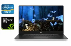 Ігровий ультрабук Dell XPS 15 7590 / 15.6" (1920x1080) IPS / Intel Core i5-9300H (4 (8) ядра по 2.4 - 4.1 GHz) / 16 GB DDR4 / 512 GB SSD / nVidia GeForce GTX 1650, 4 GB GDDR6, 128-bit / WebCam / HDMI б/в
