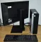Комплект ПК: HP EliteDesk 800 G3 SFF / Intel Core i5-6500 (4 ядра по 3.2 - 3.6 GHz) / 8 GB DDR4 / 240 GB SSD / Intel HD Graphics 530 / DVD-ROM + Монітор Б-клас Acer B243HL / 24" (1920x1080) TN / VGA, DVI б/в