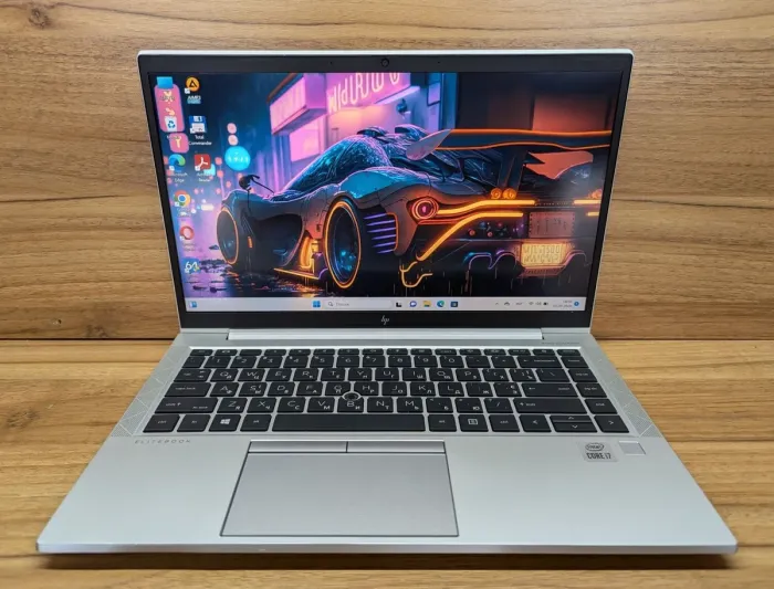 Ультрабук Б-клас HP EliteBook 840 G7 / 14" (1920x1080) IPS / Intel Core i7-10610U (4 (8) ядра по 1.8 - 4.9 GHz) / 8 GB DDR4 / 512 GB SSD / Intel UHD Graphics / WebCam / TouchID / Windows 10 б/в - зображення 2