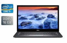Ультрабук Dell Latitude 7490 / 14" (1920х1080) IPS / Intel Core i5-8350U (4 (8) ядра по 1.7 - 3.6 GHz) / 16 GB DDR4 / 512 GB SSD / Intel UHD Graphics 620 / WebCam / TouchID б/в