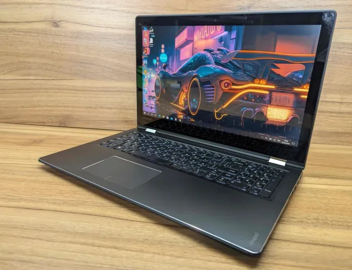 Ноутбук-трансформер Б-клас Lenovo IdeaPad 510S-141KB / 15.6" (1920x1080) IPS Touch / Intel Core i7-7500U (2 (4) ядра по 2.7 - 3.5 GHz) / 16 GB DDR4 / 480 GB SSD / AMD Radeon R7 M360, 2 GB DDR3, 64-bit / WebCam / Windows 10 б/в - зображення 7