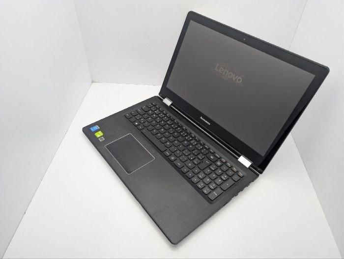 Ноутбук-трансформер Lenovo Yoga 500-15IBD / 15.6'' (1920x1080) TN Touch / Intel Core i5-5200U (2 (4) ядра по 2.2 - 2.7 GHz) / 8 GB DDR3 / 300 GB SSD / nVidia GeForce 940M, 2 GB GDDR3, 64-bit / WebCam б/в - зображення 7