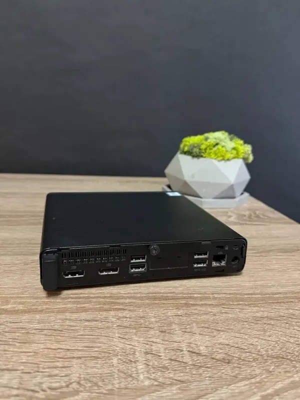 Неттоп HP ProDesk 600 G5 Mini USFF / Intel Core i5-9500 (6 ядер по 3.0 - 4.4 GHz) / 8 GB DDR4 / 256 GB SSD M.2 / Intel UHD Graphics 630 / Win 10 б/в - зображення 3
