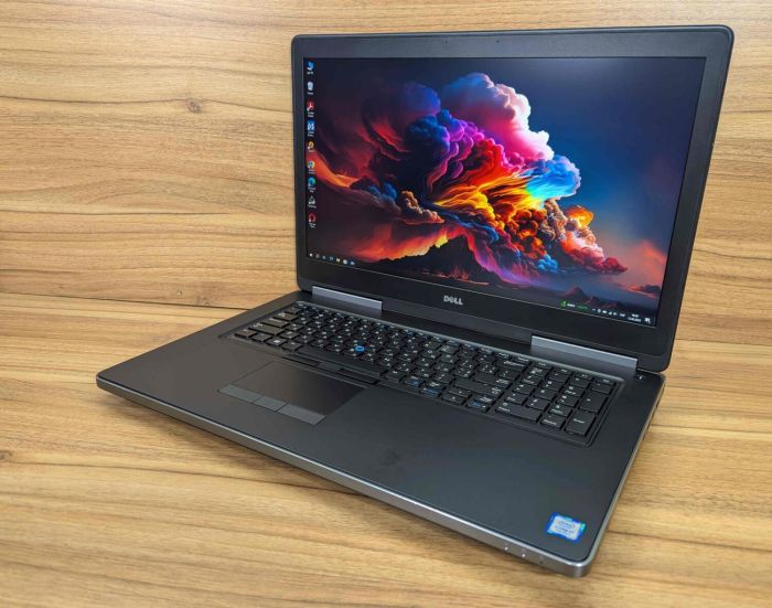 Мобільна робоча станція Dell Precision 7720 / 17,3" (1920x1080) IPS / Intel Core i7-7820HQ (4 (8) ядра по 2.9 - 3.9 GHz) / 32 GB DDR4 / 512 GB SSD / nVidia Quadro P4000, 8 GB GDDR5, 256-bit / Windows 10 б/в - зображення 5