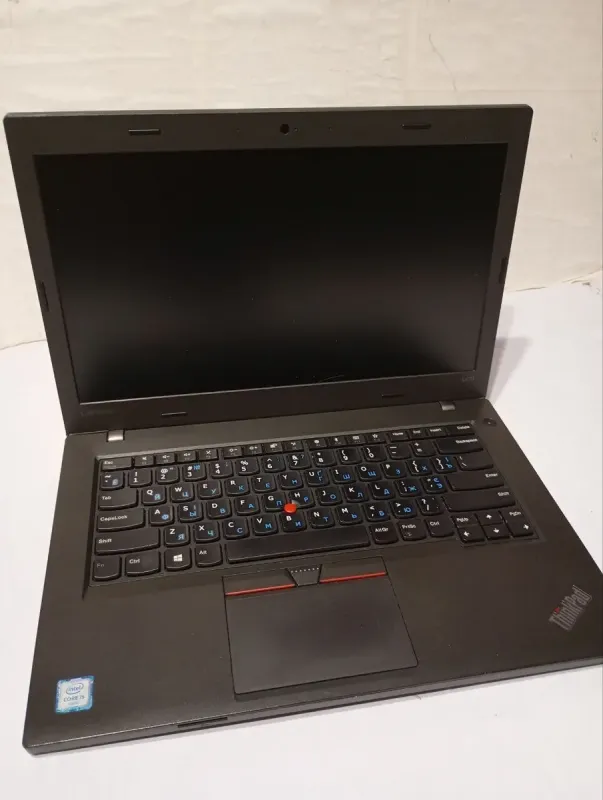 Ноутбук Б-клас Lenovo ThinkPad L470 / 14" (1366x768) TN / Intel Core i5-6200U (2 (4) ядра по 2.3 - 2.8 GHz) / 8 GB DDR4 / 256 GB SSD / Intel HD Graphics 520 / WebCam б/в - зображення 3