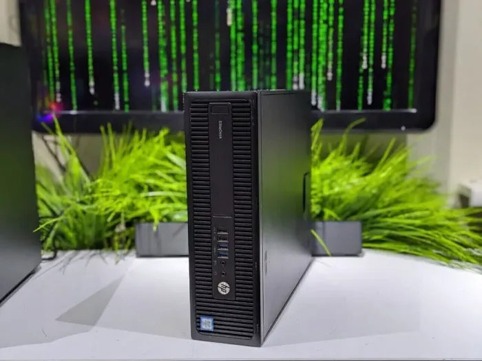 Комп'ютер HP EliteDesk 800 G2 SFF / Intel Core i3-6100 (2 (4) ядра по 3.7 GHz) / 16 GB DDR4 / 480 GB SSD / Intel HD Graphics 530 / DisplayPort б/в - зображення 4