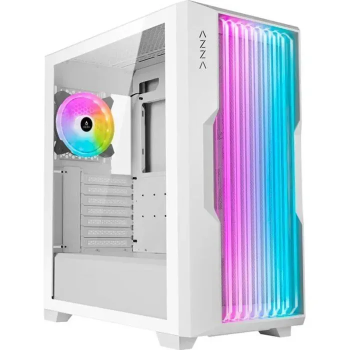 Ігровий ПК Ice Azza CSAZ Tower / AMD Ryzen 5 8400F (6 (12) ядер по 4,2 - 4,7 ГГц) / 16 ГБ DDR5 / 480 ГБ SSD / nVidia GeForce RTX 5060, 8 ГБ GDDR7, 128-bit - зображення 2