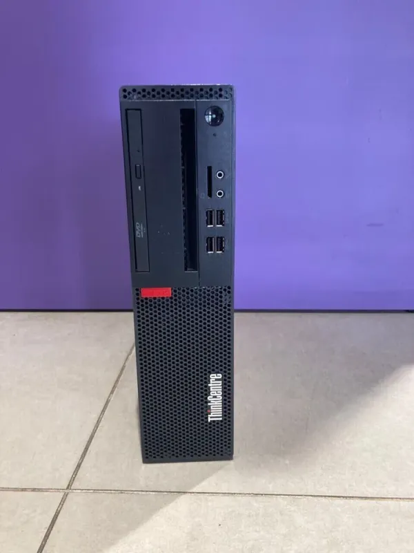 Комп'ютер Lenovo ThinkCentre M710s SFF / Intel Core i5-7400 (4 ядра по 3.0 - 3.5 GHz) / 16 GB DDR4 / 512 GB SSD / Intel HD Graphics 630 / DVD-ROM б/в - зображення 2