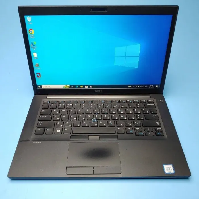 Ультрабук Б-клас Dell Latitude 7480 / 14" (1920x1080) IPS / Intel Core i7-7600U (2 (4) ядра по 2.8 - 3.9 GHz) / 8 GB DDR4 / 256 GB SSD / Intel HD Graphics 520 / WebCam / Win 10 Pro б/в - зображення 8