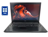 Ноутбук Б-клас Dell Vostro 3750 / 17.3" (1600x900) TN / Intel Core i3-2330M (2 (4) ядра по 2.2 GHz) / 4 GB DDR3 / 256 GB SSD / Intel HD Graphics 3000 / WebCam / DVD-ROM / Win 10 Pro б/в