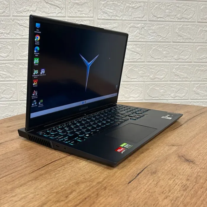 Ігровий ноутбук Б-клас Lenovo Legion 5 15ACH6H / 15.6" (1920x1080) IPS / AMD Ryzen 7 5800H (8 (16) ядер по 3.2 - 4.4 GHz) / 16 GB DDR4 / 512 GB SSD / nVidia GeForce RTX 3060, 6 GB GDDR6, 192-bit / WebCam б/в - зображення 4