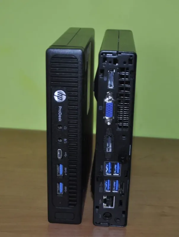 Неттоп HP ProDesk 600 G2 Mini PC USFF / Intel Core i3-6100T (2 (4) ядра по 3.2 GHz) / 16 GB DDR4 / 240 GB SSD / Intel HD Graphics 530 / USB Wi-Fi / Windows 11 Pro + Блок живлення б/в - зображення 11