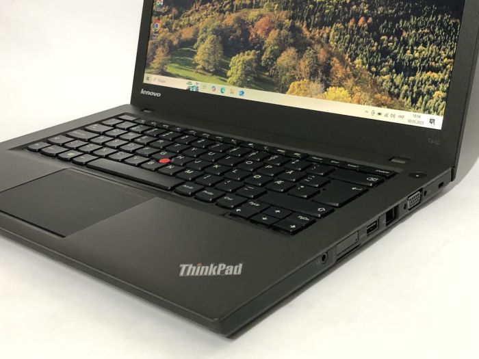 Ультрабук Lenovo ThinkPad T440 / 14" (1366x768) TN / Intel Core i3-4010U (2 (4) ядра по 1.7 GHz) / 4 GB DDR3 / 128 GB SSD / Intel HD Graphics 4400 / WebCam / Два АКБ б/в - зображення 9