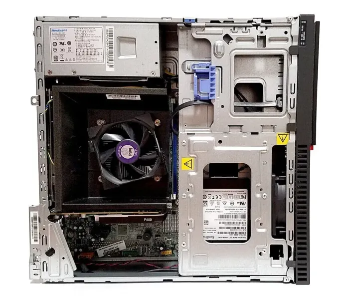 ПК Lenovo ThinkCentre M700 SFF / Intel Core i3-6100 (2 (4) ядра по 3.7 GHz) / 8 GB DDR4 / 256 GB SSD + 2000 GB HDD / nVidia Quadro P600, 2 GB GDDR5, 128-bit б/в - зображення 4