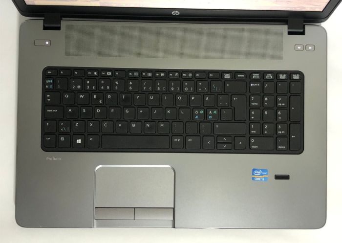 Ноутбук Б-клас HP ProBook 470 G0 / 17.3" (1600x900) TN / Intel Core i3-3120M (2 (4) ядра по 2.5 GHz) / 8 GB DDR3 / 750 GB HDD / AMD Radeon HD 8750M, 1 GB DDR3, 128-bit / WebCam / DVD-ROM / Win 10 Pro б/в - зображення 8