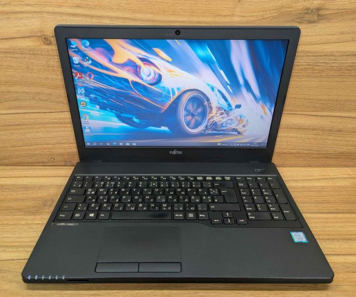 Ноутбук Fujitsu LifeBook A357 / 15.6" (1366x768) TN / Intel Core i5-7200U (2 (4) ядра по 2.5 - 3.1 GHz) / 8 GB DDR4 / 240 GB SSD / Intel HD Graphics 620 / WebCam / Windows 10 б/в - изображение 2