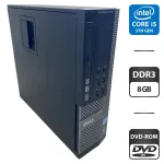 Комп'ютер Dell OptiPlex 7010 SFF / Intel Core i5-3470 (4 ядра по 3,2 - 3,6 ГГц) / 8 ГБ DDR3 / 250 ГБ HDD / Intel HD Graphics 2500 / DVD-ROM б/в