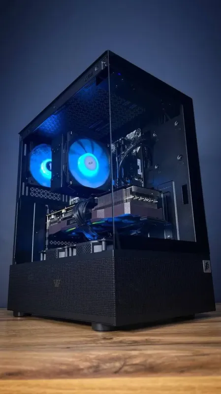 Збірка під замовлення: ігровий ПК 1stPlayer Mi7 ARGB Tower / AMD Ryzen 5 5600 (6 (12) ядер по 3.5 - 4.4 GHz) / 32 GB DDR4 / 1000 GB SSD M.2 / nVidia GeForce RTX 3070 Ti, 8 GB GDDR6X, 256-bit / 750W б/в - зображення 3