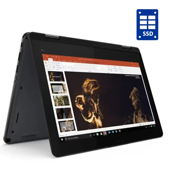 Нетбук-трансформер Lenovo ThinkPad Yoga 11e G6 / 11.6" (1366x768) IPS Touch / Intel Core M3-8100Y (2 (4) ядра по 1.1 - 3.4 GHz) / 8 GB DDR3 / 256 GB SSD / Intel UHD Graphics 615 / WebCam / Win 11 Pro б/в - изображение 1