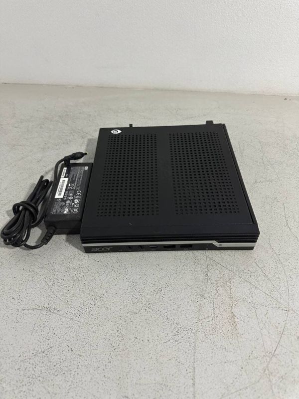 Неттоп Acer Veriton N4670G USFF / Intel Pentium Gold G6400T (2 (4) ядра по 3.4 GHz) / 8 GB DDR4 / 128 GB SSD / Intel UHD Graphics 610 / Блок питания б/в - изображение 2