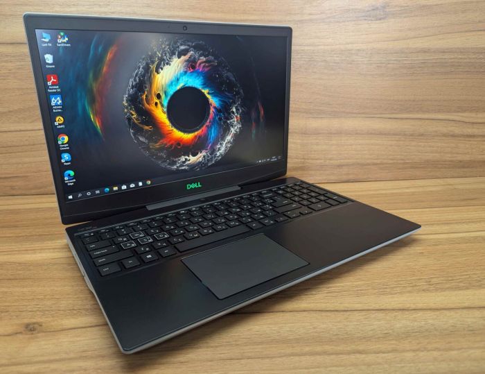 Ігровий ноутбук Dell G5 5505 / 15.6" (1920x1080) IPS / AMD Ryzen 7 4800H (8 (16) ядер по 2.9 - 4.2 GHz) / 16 GB DDR4 / 500 GB SSD / AMD Radeon RX 5600M, 6 GB GDDR6, 192-bit / WebCam / HDMI / Windows 10 б/в - зображення 4