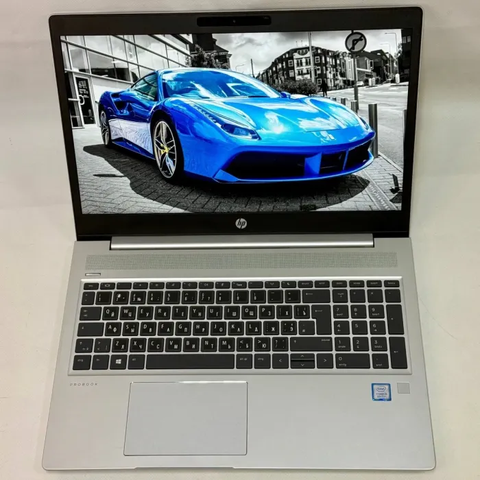Ноутбук HP ProBook 450 G6 / 15.6" (1920x1080) IPS / Intel Core i5-8265U (4 (8) ядра по 1.6 - 3.9 GHz) / 16 GB DDR4 / 128 GB SSD + 500 GB HDD / nVidia GeForce MX250, 2 GB GDDR5, 64-bit / WebCam / Windows 10 Pro б/в - зображення 3
