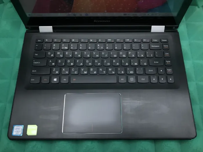 Ноутбук-трансформер Б-клас Lenovo Flex 3-1480 / 14" (1920x1080) IPS Touch / Intel Core i7-6500U (2 (4) ядра по 2.5 - 3.1 GHz) / 8 GB DDR4 / 240 GB SSD / Intel HD Graphics 520 / WebCam / HDMI б/в - зображення 4