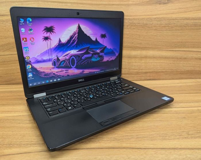 Ноутбук Б-клас Dell Latitude E5470 / 14" (1366x768) TN / Intel Core i5-6300U (2 (4) ядра по 2.4 - 3.0 GHz) / 8 GB DDR4 / 256 GB SSD / Intel HD Graphics 520 / WebCam / Windows 10 б/в - изображение 4