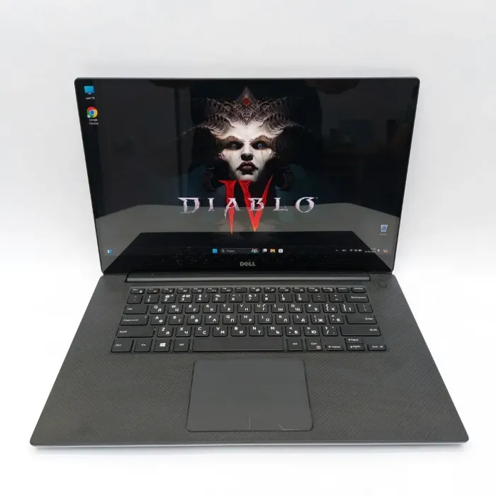 Мобільна робоча станція Dell Precision 5510 / 15.6" (3840x2160) IPS Touch / Intel Core i7-6820HQ (4 (8) ядра по 2.7 - 3.6 GHz) / 16 GB DDR4 / 256 GB SSD / nVidia Quadro M1000M, 2 GB GDDR5, 128-bit / WebCam б/в - зображення 2