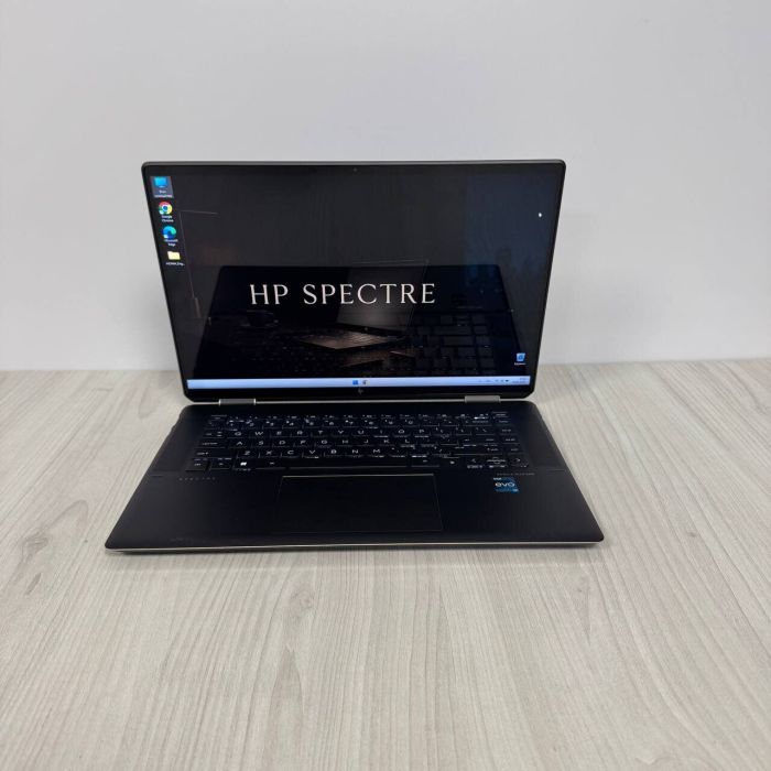 Ультрабук-трансформер HP Spectre x360 16-f2013dx / 16" (3072x1920) IPS Touch / Intel Core i7-13700H (14 (20) ядер по 2.4 - 5.0 GHz) / 16 GB DDR4 / 512 GB SSD NVMe / Intel Iris Xe Graphics / WebCam б/в - зображення 2