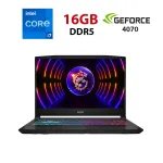 Ігровий ноутбук MSI Katana 15 B12VGK-080NEU / 15.6" (1920x1080) IPS / Intel Core i7-12650H (10 (16) ядер по 3,5 - 4,7 ГГц) / 16 ГБ DDR5 / 480 ГБ SSD / nVidia GeForce RTX 4070, 8 ГБ GDDR6, 128-bit / WebCam б/в