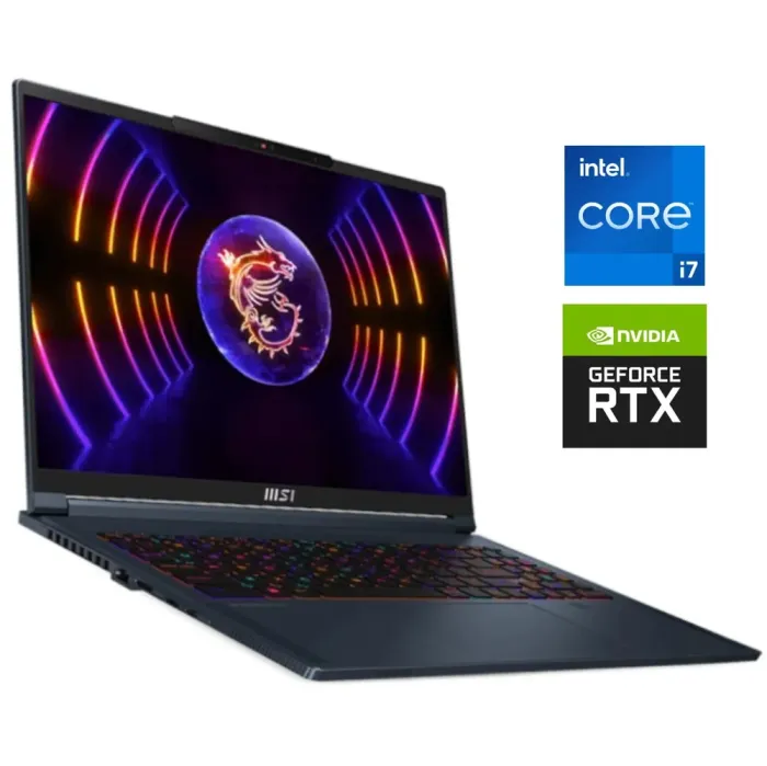 Ігровий ноутбук MSI Stealth 16 Studio A13VG / 16" (1920x1200) IPS / Intel Core i7-13620H (10 (16) ядер по 3,6 - 4,9 ГГц) / 16 ГБ DDR5 / 512 ГБ SSD NVMe / nVidia GeForce RTX 4070, 8 ГБ GDDR6, 128-bit / WebCam б/в - зображення 1