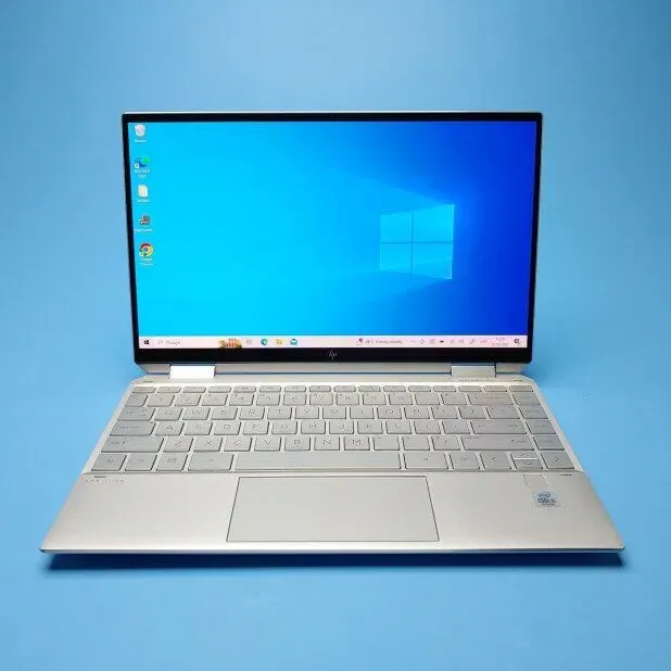 Ультрабук-трансформер HP Spectre x360 - 13-aw0003dx / 13.3" (3840x2160) IPS Touch / Intel Core i5-1035G4 (4 (8) ядра по 1.1 - 3.7 GHz) / 8 GB DDR4 / 256 GB SSD / Intel Iris Plus Graphics / WebCam / Win 10 Home б/в - зображення 2