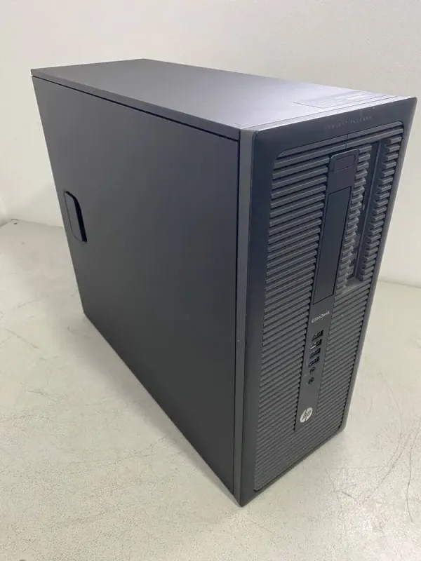 Комп'ютер HP EliteDesk 800 G1 Tower / Intel Core i7-4770 (4 (8) ядра по 3.4 - 3.9 GHz) / 16 GB DDR3 / 240 GB SSD / nVidia Quadro P400, 2 GB GDDR5, 64-bit / DVD-ROM б/в - зображення 3