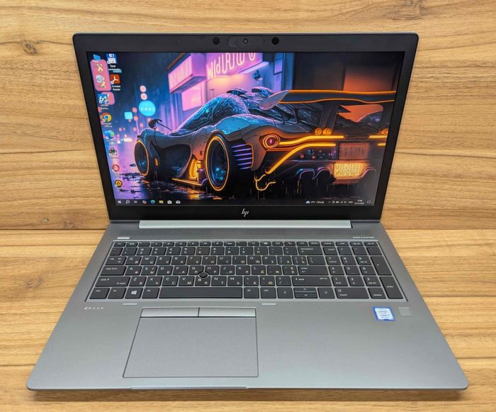 Мобільна робоча станція HP Zbook 15U G5 / 15,6" (1920x1080) IPS / Intel Core i7-8550U (4 (8) ядра по 1.8 - 4.0 GHz) / 16 GB DDR4 / 512 GB SSD / AMD Radeon Pro WX 3100, 2 GB GDDR5, 128-bit / TouchID / WebCam / Windows 10 б/в - изображение 2