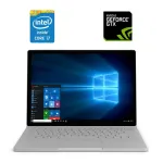 Ігровий ультрабук-трансформер Б-класу Microsoft Surface Book 2 / 15" (3240x2160) IPS Touch / Intel Core i7-8650U (4 (8) ядра по 1.9 - 4.2 GHz) / 16 GB DDR4 / 256 GB SSD NVMe / nVidia GeForce GTX 1060, 6 GB GDDR5, 192-bit / WebCam б/в