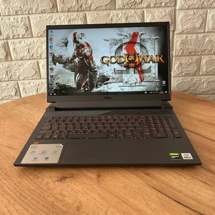 Ігровий ноутбук Б-клас Dell G15 5510 / 15.6" (1920x1080) IPS / Intel Core i5-10500H (6 (12) ядер по 2.5 - 4.5 GHz) / 8 GB DDR4 / 256 GB SSD / nVidia GeForce GTX 1650, 4 GB GDDR6, 128-bit / WebCam б/в - зображення 2