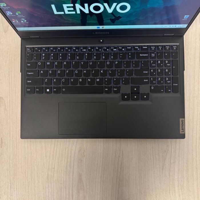Ігровий ноутбук Lenovo Legion 5 Pro 16ITH6H / 16" (1920x1200) IPS / Intel Core i7-11800H (8 (16) ядер по 2,3 - 4,6 ГГц) / 16 ГБ DDR4 / 512 ГБ SSD NVMe / nVidia GeForce RTX 3070, 8 ГБ GDDR6, 256-біт / WebCam б/в - зображення 7