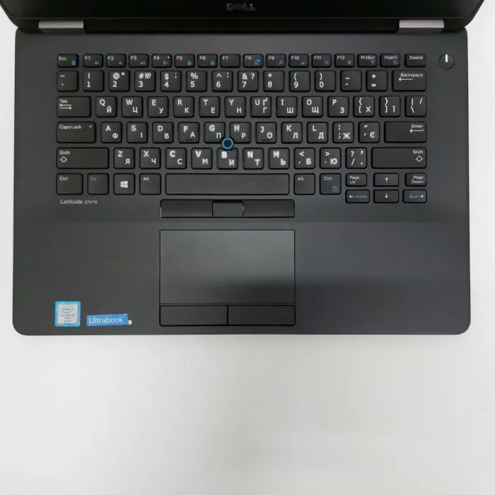 Ультрабук Dell Latitude E7470 / 14" (1366х768) TN / Intel Core i5-6300U (2 (4) ядра по 2.4 - 3.0 GHz) / 16 GB DDR4 / 256 GB SSD / Intel HD Graphics 520 / WebCam / Windows 10 Pro б/в - зображення 3