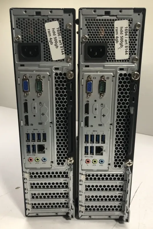 Комп'ютер Lenovo ThinkCentre M900 SFF / Core i5-6500 (4 ядра по 3.2-3.6GHz) / 16GB DDR4 / 240GB SSD / HD Graphics 530 / DisplayPort б/в - зображення 7