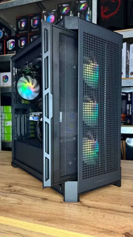 Збірка під замовлення: комп'ютер Cougar Duoface Pro RGB Tower / AMD Ryzen 7 5800X3D (8 (16) ядер по 3.4 - 4.5 GHz) / 32 GB DDR4 / 2000 GB SSD M.2 / nVidia GeForce RTX 4060, 8 GB GDDR6, 128-bit / 750W - зображення 9
