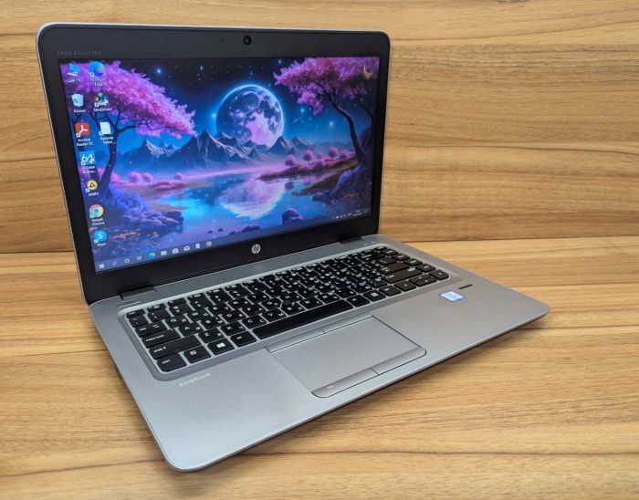 Ультрабук Б-клас HP EliteBook 840 G4 / 14" (1366x768) TN / Intel Core i5-7300U (2 (4) ядра по 2.6 - 3.5 GHz) / 8 GB DDR4 / 240 GB SSD / Intel HD Graphics 620 / WebCam / Fingerprint / Windows 10 б/в - зображення 4