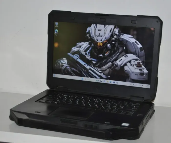 Захищений ноутбук Б-клас Dell Latitude 5414 Rugged / 14" (1366x768) TN / Intel Core i5-6300U (2 (4) ядра по 2.4 - 3.0 GHz) / 8 GB DDR4 / 240 GB SSD / Intel HD Graphics 520 / WebCam / Windows 11 Pro б/в - зображення 3