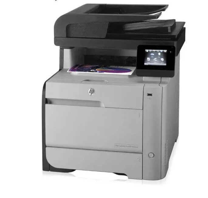 БФП HP Color LaserJet Pro M476nw / Лазерний кольоровий друк / 600x600 dpi / A4 / 21 стор/хв / USB 2.0, Ethernet / WiFi б/в - зображення 1