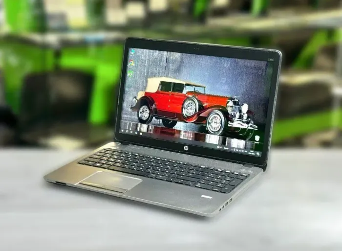 Ноутбук Б-клас HP ProBook 450 G1 / 15.6" (1366x768) TN / Intel Core i5-3230M (2 (4) ядра по 2.6 - 3.2 GHz) / 8 GB DDR3 / 120 GB SSD + 500 GB HDD / Intel HD Graphics 4000 / WebCam / Win 10 Pro б/в - зображення 4