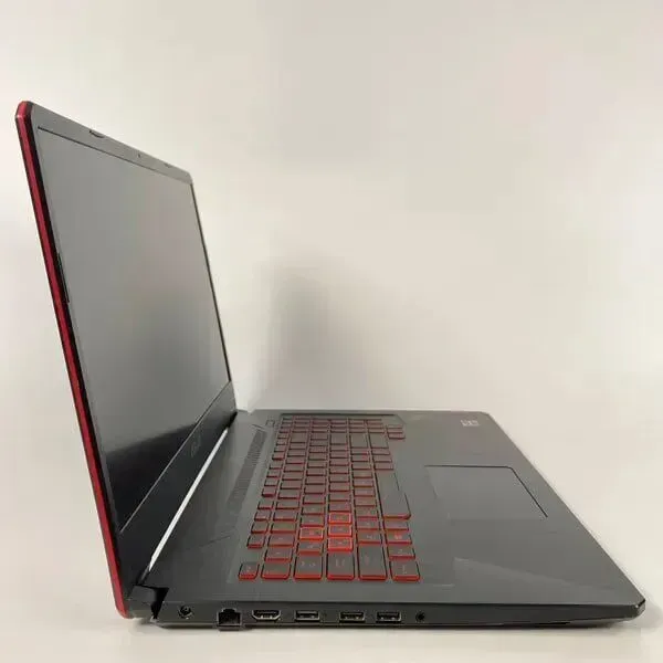 Ігровий ноутбук Asus TUF Gaming FX705DY / 17.3" (1920x1080) IPS / AMD Ryzen 5 3550H (4 (8) ядра по 2.1 - 3.7 GHz) / 16 GB DDR4 / 512 GB SSD / AMD Radeon RX 560, 4 GB GDDR5, 128-bit / WebCam / HDMI б/в - зображення 4