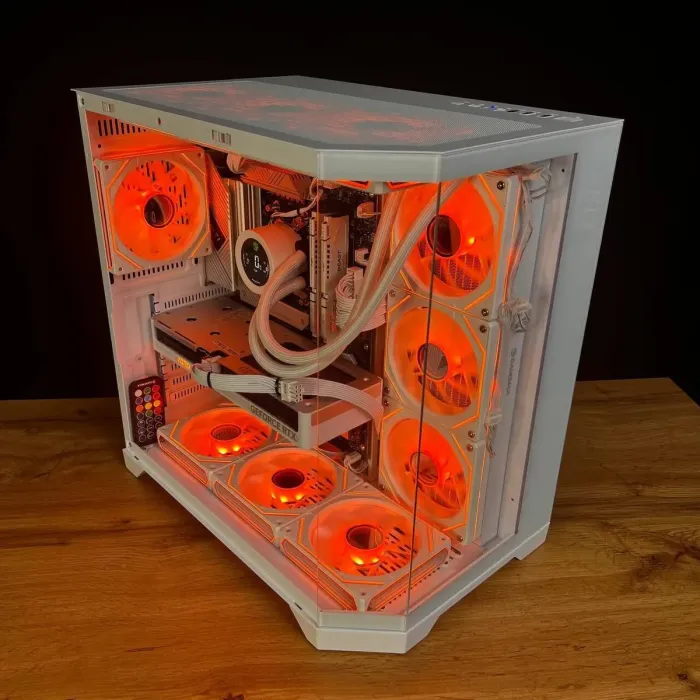 Збірка на замовлення: ігровий ПК GameMax Hype-M White Tower / AMD Ryzen 5 7500F (6 (12) ядер по 3,7 - 5,0 ГГц) / 32 ГБ DDR5 / 1000 ГБ SSD M.2 / nVidia GeForce RTX 5060 Ti, 16 ГБ GDDR7, 128-bit / 750 Вт б/в - зображення 5